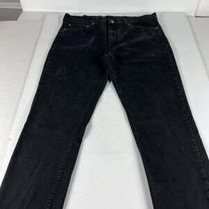 Levi's Jeans Mens 36X30* 511 Slim Fit Straight Leg Black Stretch Denim Tag 36x32